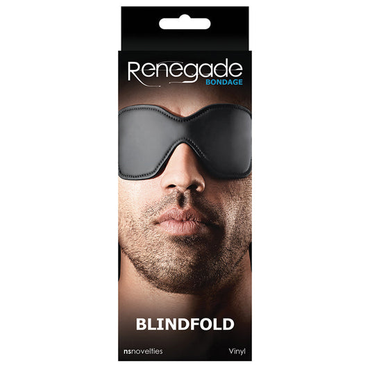 Renegade Bondage Blindfold - Black - UABDSM