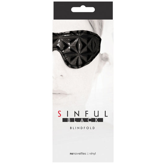 Sinful - Blindfold - Black - UABDSM