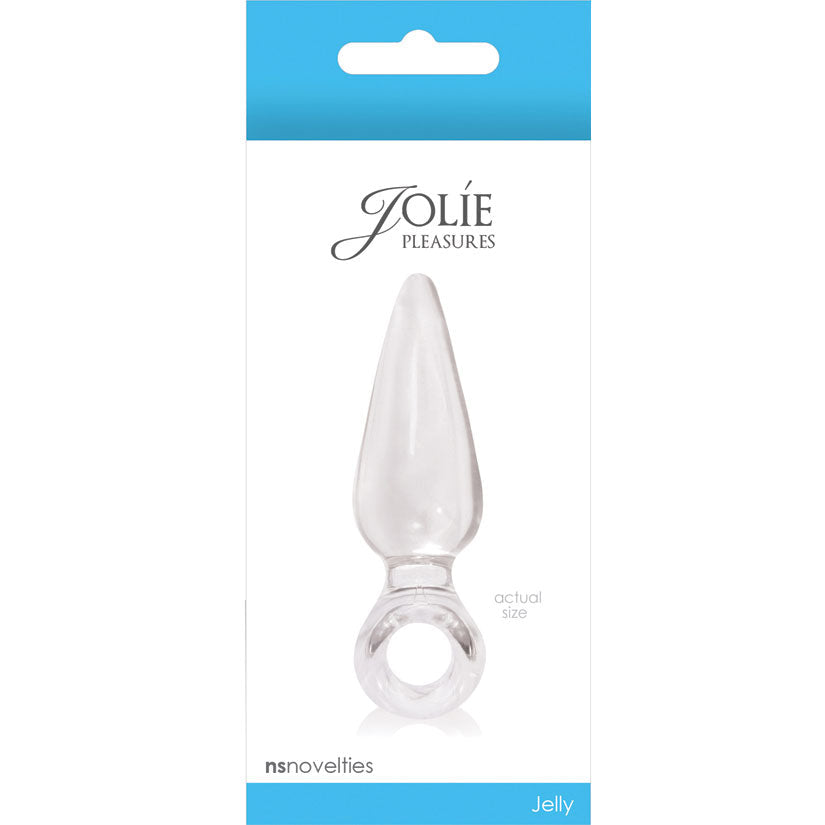 Jolie Pleasures Plug - Mini - Clear - UABDSM
