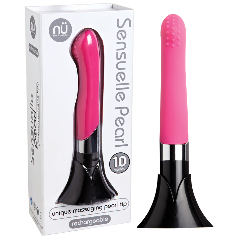 Sensuelle Pearl Rechargeable Vibrator-Pink - UABDSM