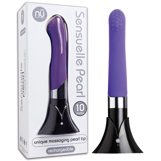 Sensuelle Pearl Rechargeable Vibrator-Purple - UABDSM