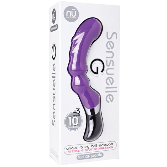 Sensuelle G Rechargeable G Spot Massager - Purple - UABDSM