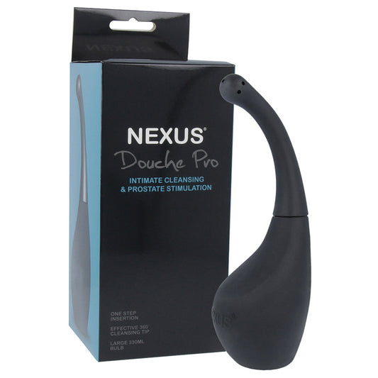 Nexus Anal Douche with Prostate Nozzle-Black - UABDSM