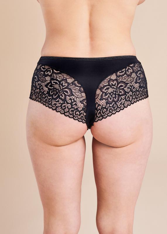 Cecilla Lace Boyshort - Black - UABDSM