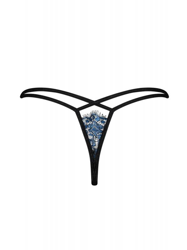 Yassmyne Sexy Lace Thong - Blue - UABDSM