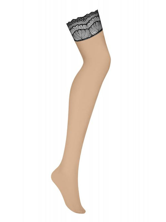Isabellia Suspender Stockings With Lace Edging - UABDSM