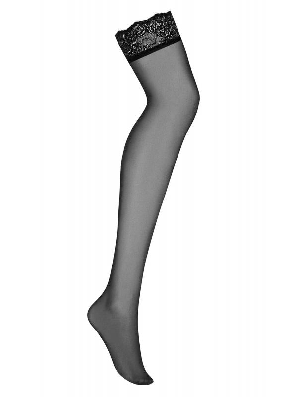 Amallie Garter Stockings - Black - UABDSM