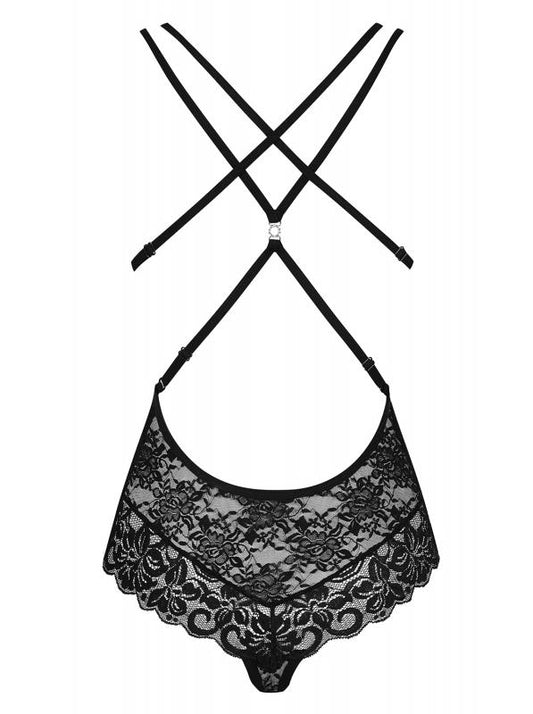 Lace Bodysuit - Black - UABDSM