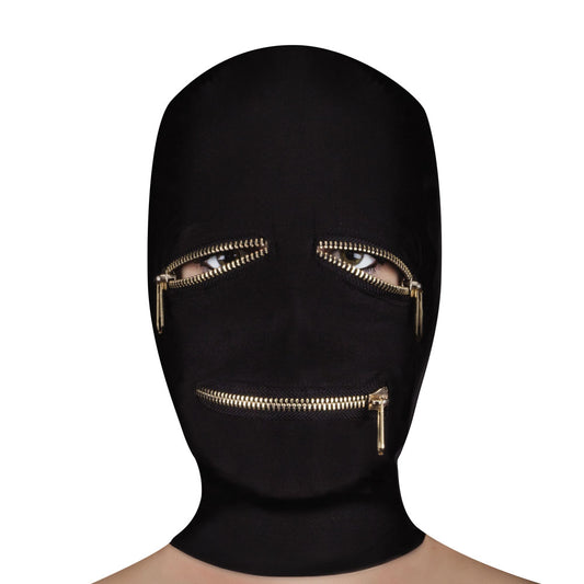 Ouch Extreme Zipper Mask With Eye And Mouth Zipper - UABDSM