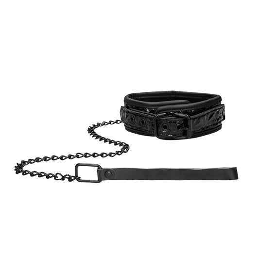 Ouch Luxury Collar With Leash - UABDSM