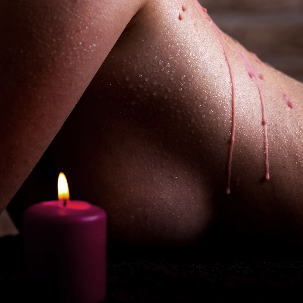 Ouch Wax Play Candle Rose Scented - UABDSM