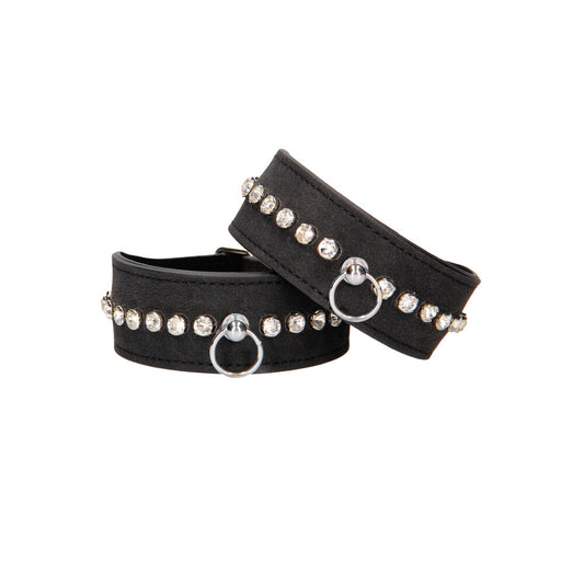 Ouch Diamond Studded Ankle Cuffs - UABDSM
