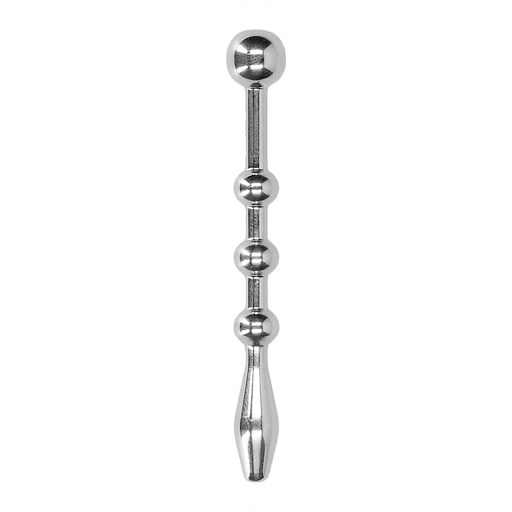 Ouch Urethral Sounding Stainless Steel Plug With Balls - UABDSM