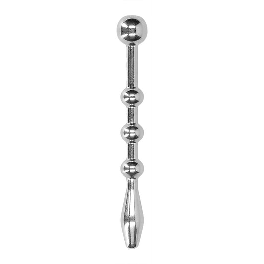 Ouch Urethral Sounding Stainless Steel Plug With Balls - UABDSM