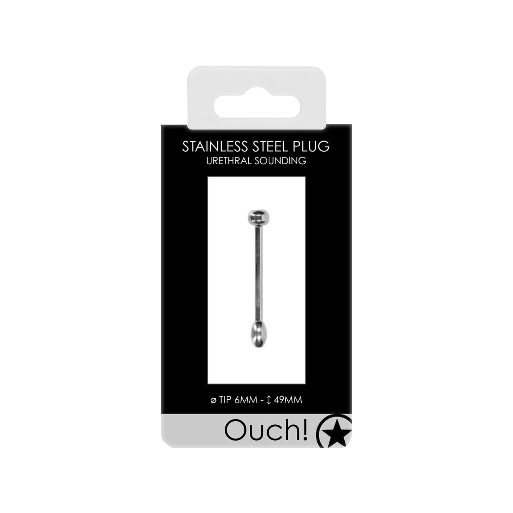 Ouch Stainless Steel Plug - UABDSM