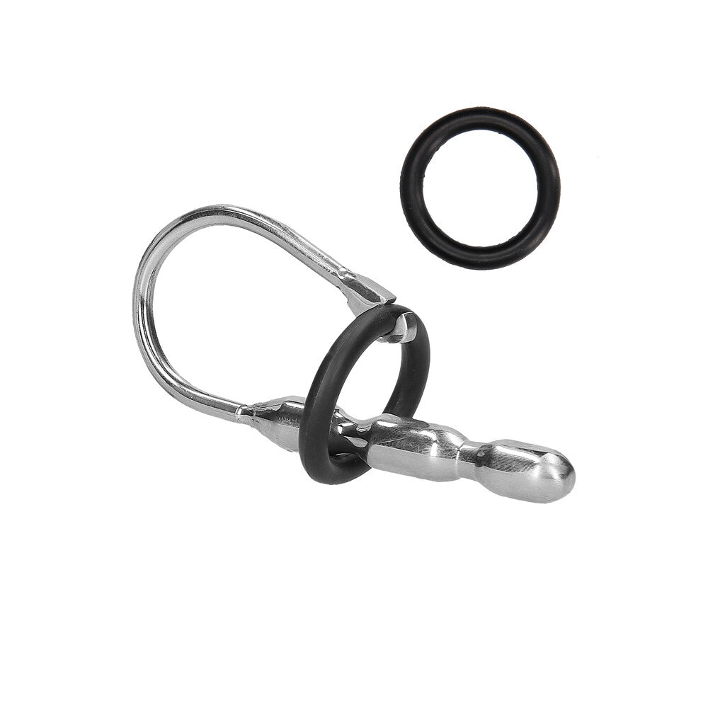 Ouch Urethral Sounding Stainless Steel Stretcher With Ring - UABDSM