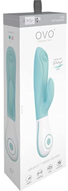 OVO E7 - Rabbit Vibrator - Aqua - UABDSM