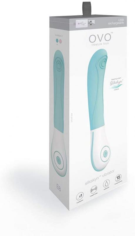 OVO E8 - G-Spot Vibrator - Aqua - UABDSM