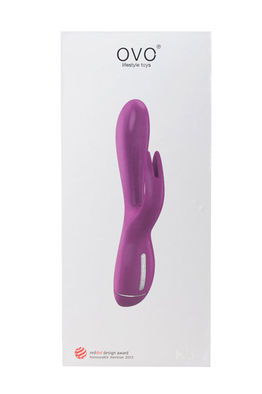 Ovo K3 Rabbit Vibrator Pink - UABDSM