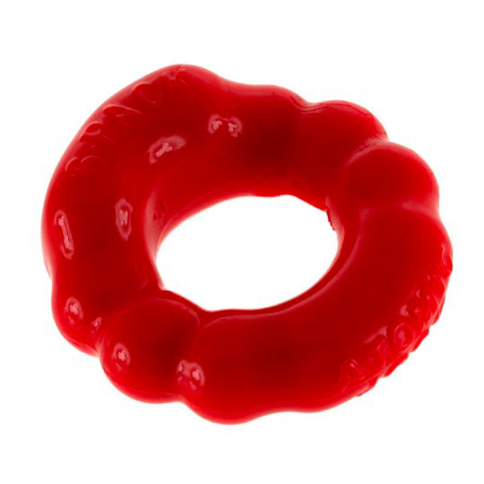 OxBalls Shockingly Superior Red Cock Ring - UABDSM