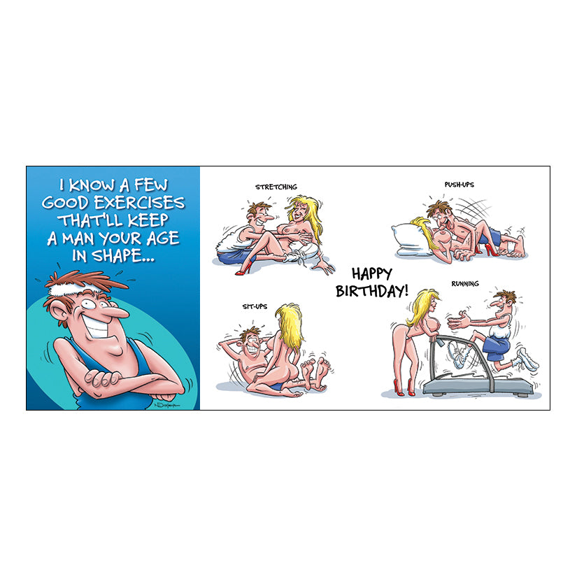 Greeting Card B-Day A Few Good Exercises - UABDSM