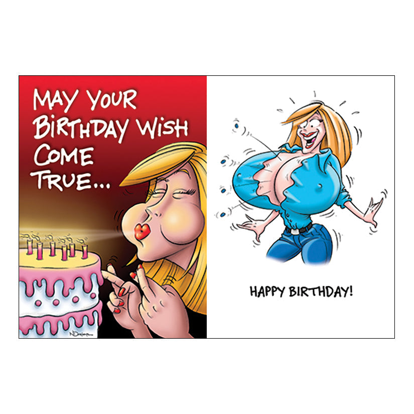 Greeting Card B-Day May Your Wish Come True - UABDSM