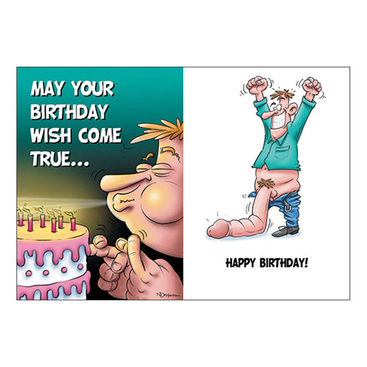 Greeting Card B-Day May Your Wish Come True - UABDSM