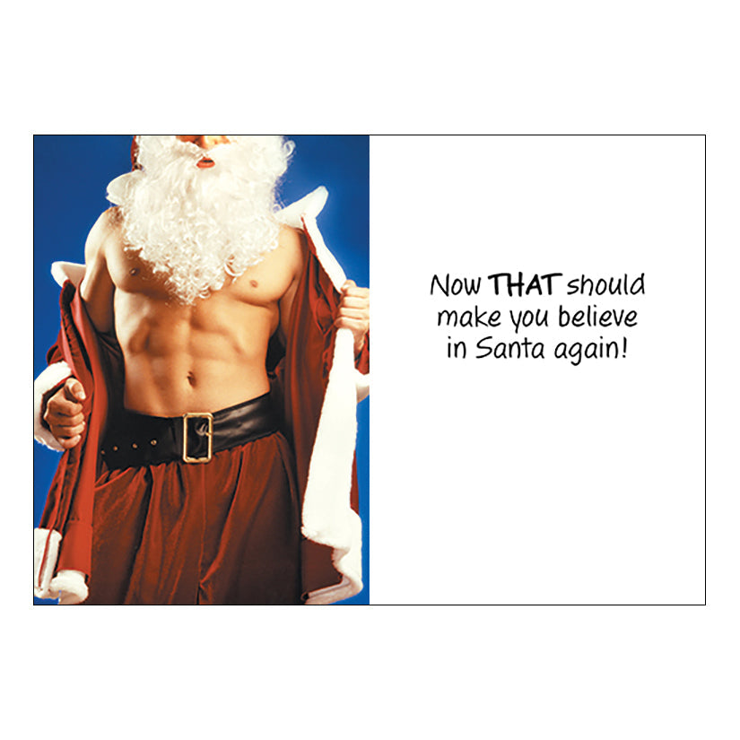 Greeting Card Believe In Santa - UABDSM