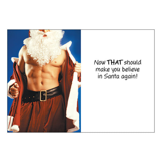 Greeting Card Believe In Santa - UABDSM