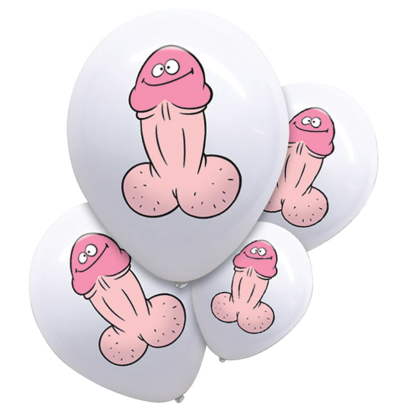 Willy Pecker Balloons 6pk - UABDSM