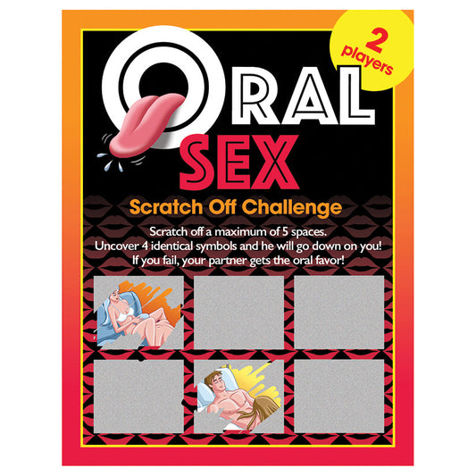 Oral Sex Scratch Off Challenge - UABDSM