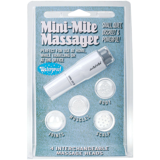 Mini-Mite Massager-White 3.75 - UABDSM