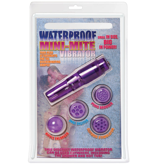 Waterproof Mini-Mite Messenger - Purple - UABDSM