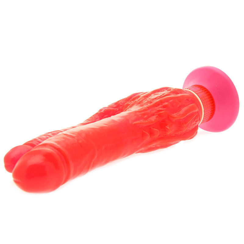 9 Inch Wall Bangers Double Penetrator Waterproof Vibrator - UABDSM