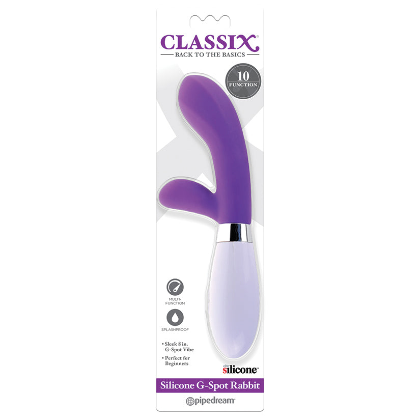 Silicone G-Spot Rabbit - Purple - UABDSM