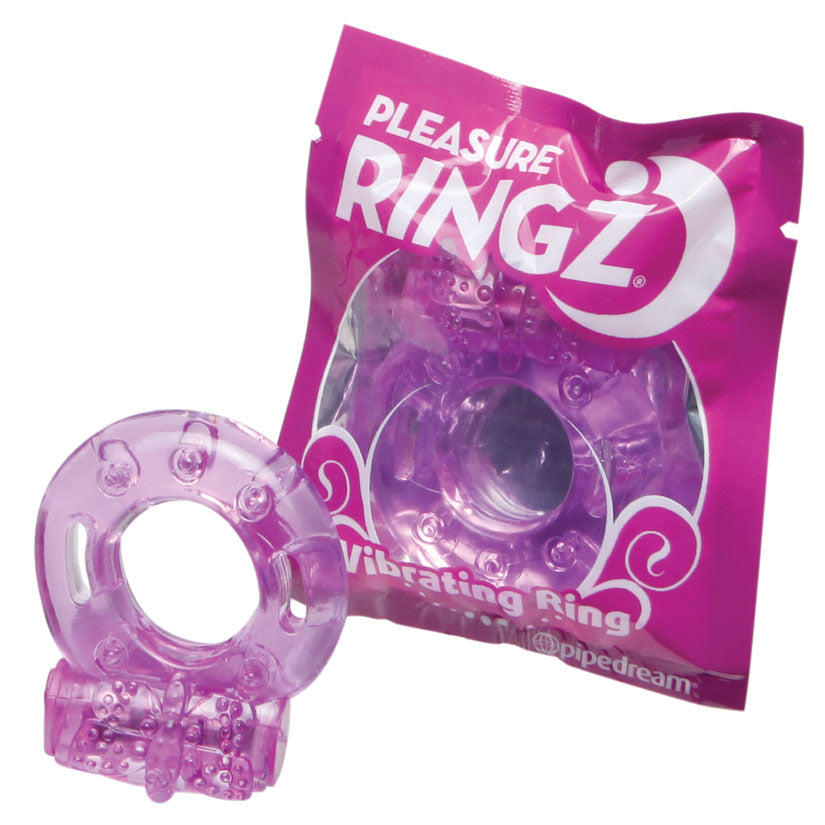 Vibrating Pleasure Ringz - Purple - UABDSM