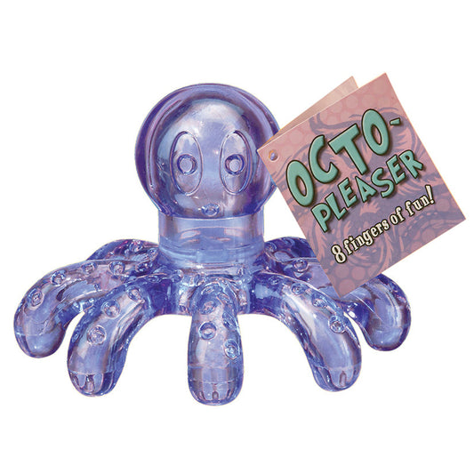Octo-Pleaser 8-Finger Fun Massager-Purple - UABDSM