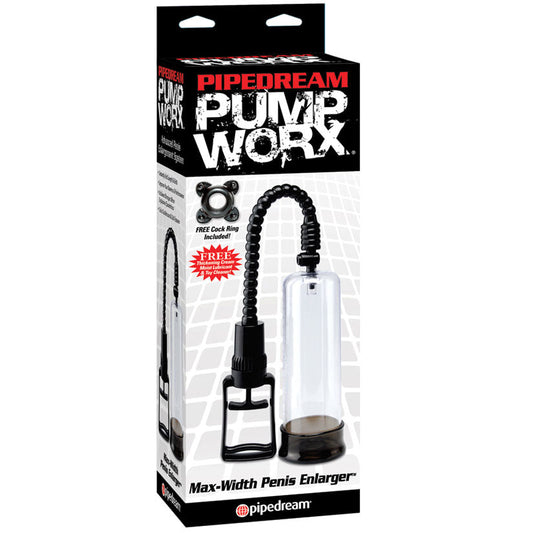 Pump Worx Max-Width Penis Enlarger - Black - UABDSM