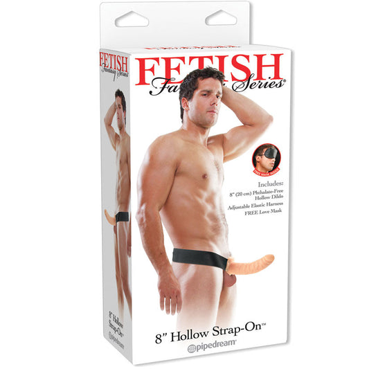 Fetish Fantasy Series 8 Hollow Strap-on - Flesh - UABDSM