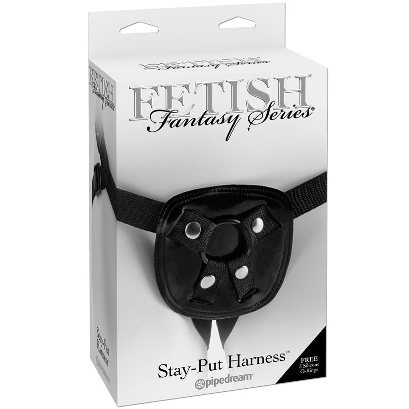 Fetish Fantasy Series Stay-Put Harness - Black - UABDSM