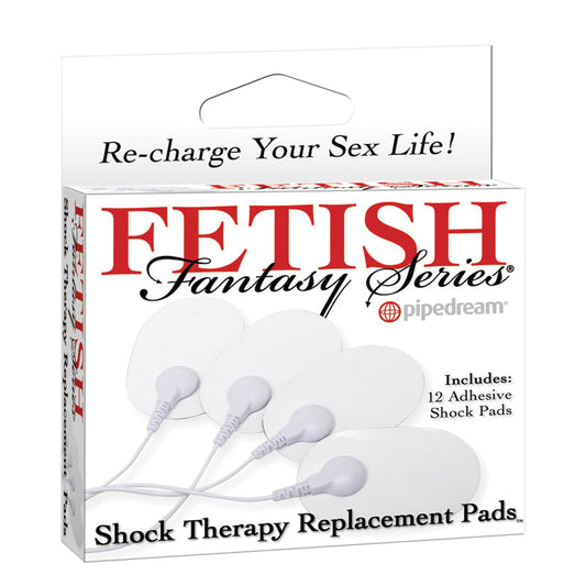 Fetish Fantasy Shock Therapy Replace Pads 12 Pc - UABDSM