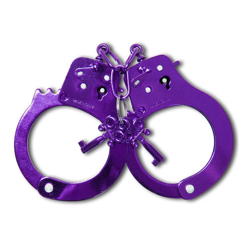 Fetish Fantasy Series Anodized Cuffs Purple - UABDSM