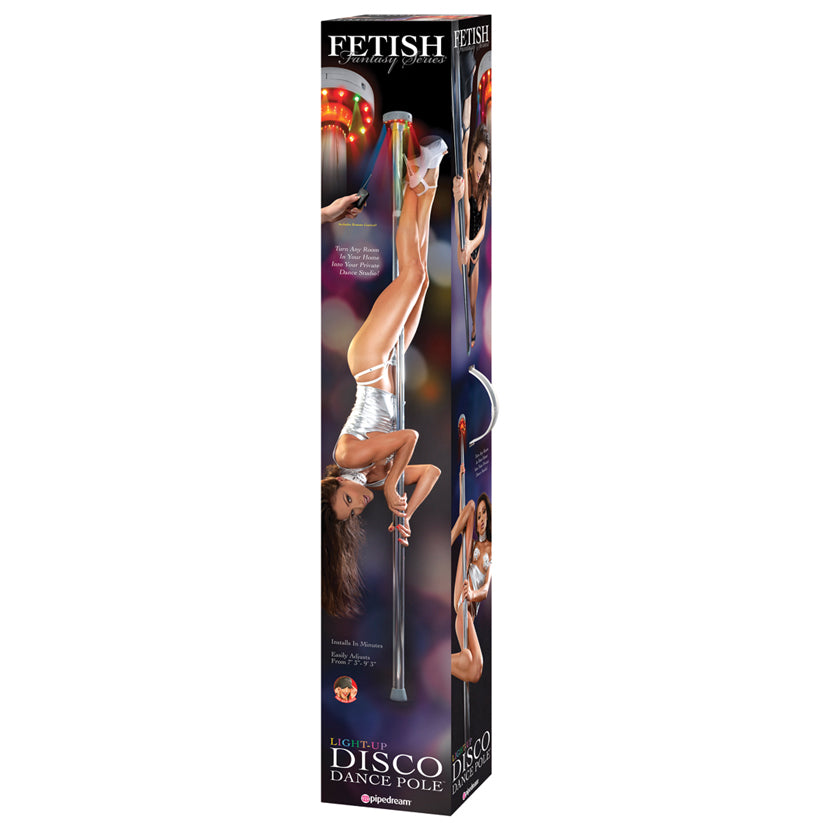 Fetish Fantasy Series Light-Up Disco Dance Pole - UABDSM