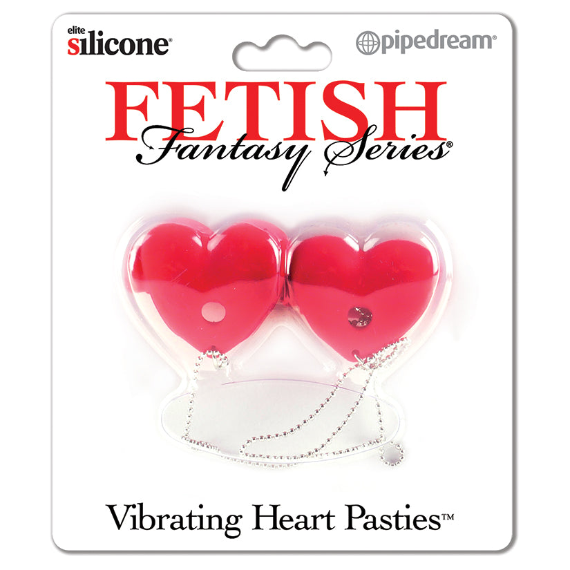 Fetish Fantasy Series Vibrating Heart Pasties - UABDSM