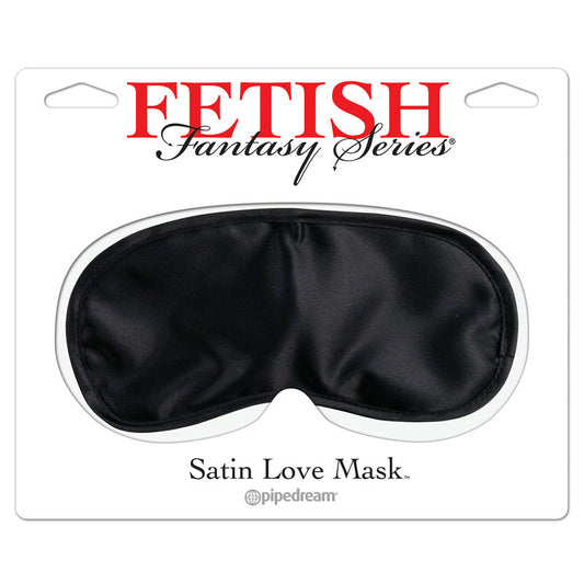 Fetish Fantasy Series Satin Love Mask Black - UABDSM