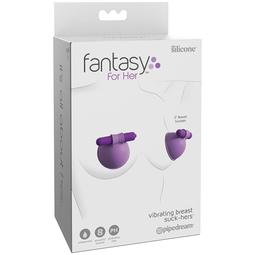 Fantasy for Her Vibrating Breast Suck-Hers - UABDSM