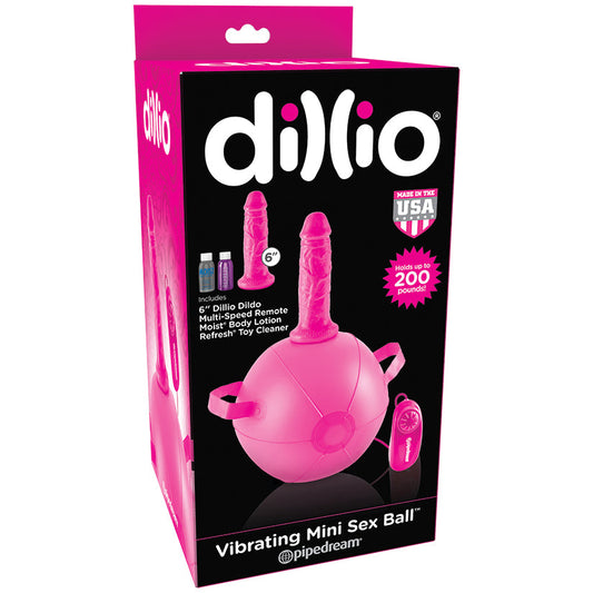 Dillio Vibrating Mini Sex Ball - Pink - UABDSM