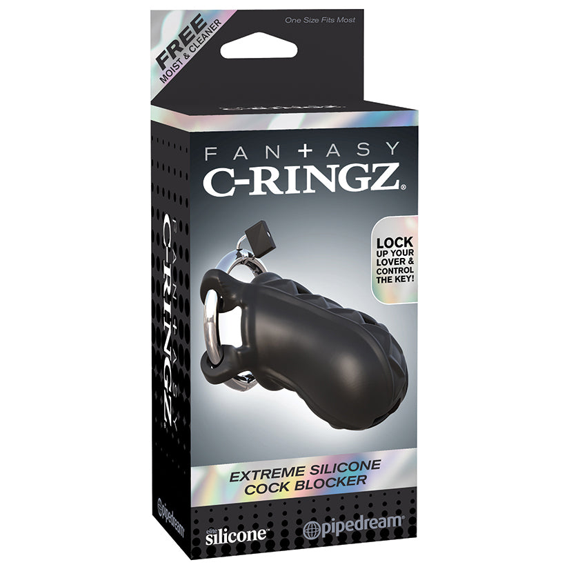 Fantasy C-Ringz Extreme Silicone Cock Blocker - UABDSM