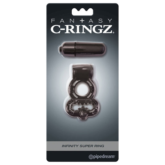 Fantasy C-Ringz Infinity Super Ring Black - UABDSM