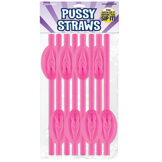 Pussy Straws - 8 Pack - UABDSM